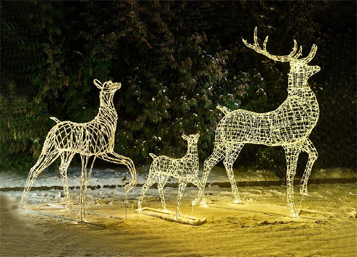 Светодиодные фигуры животных в Костроме